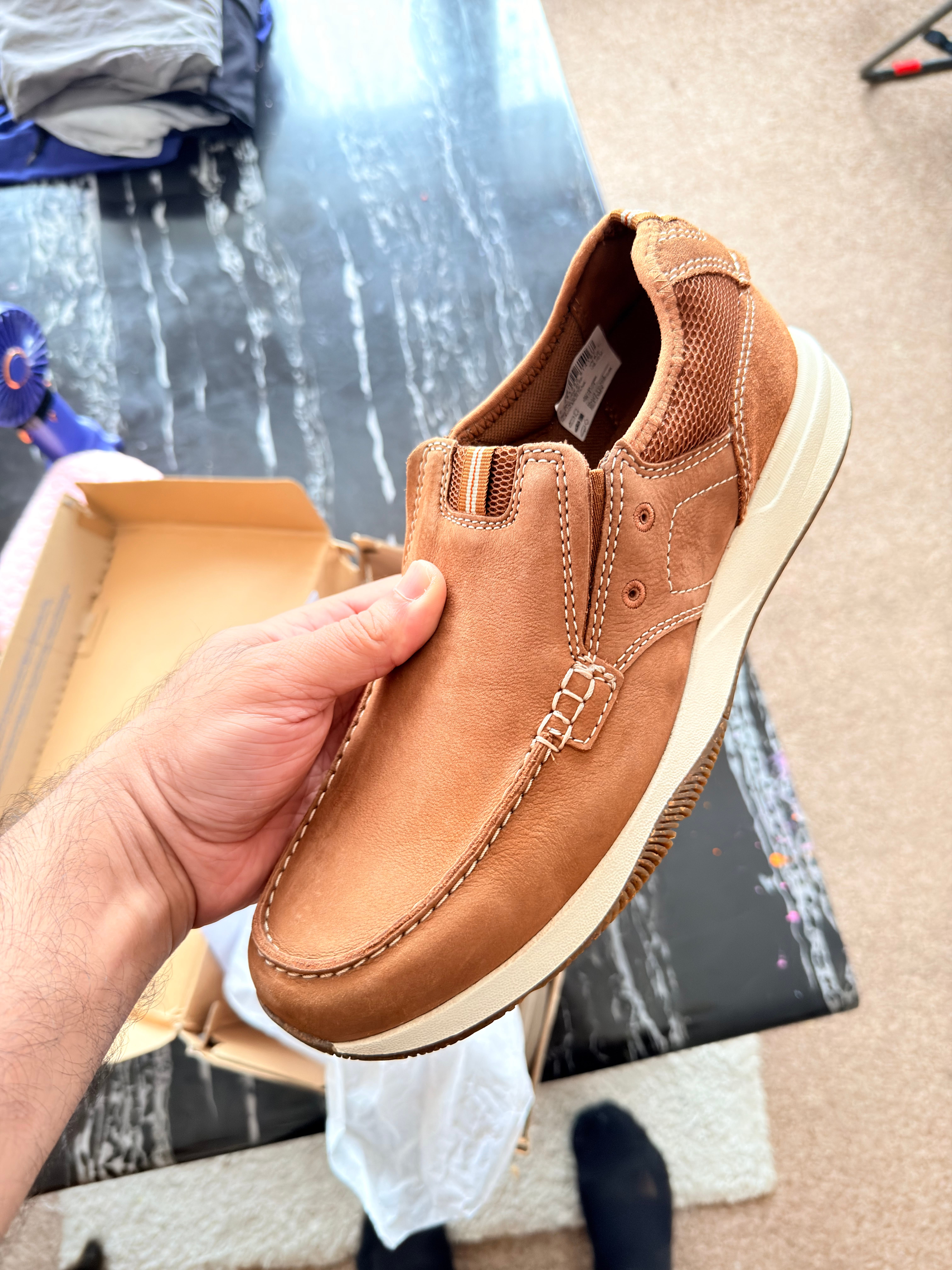 CLARKS JOURNAL STANDARD クラークス　25.5 ovy CLARKS JOURNAL STANDARD クラークス25.5 ovy