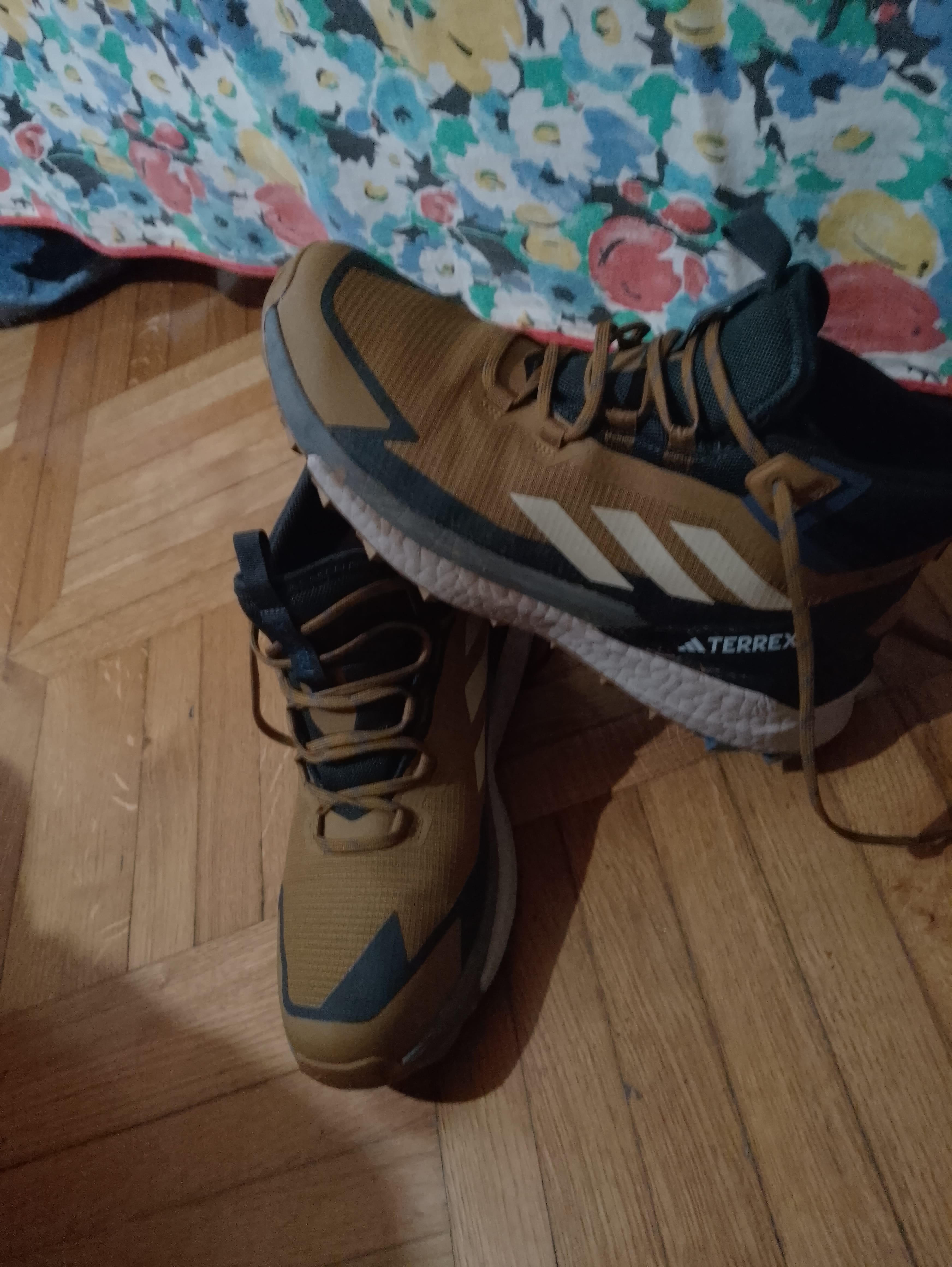 adidas Terrex Free Hiker 2 GTX Men's Outdoor Shoes - Pure Ruby