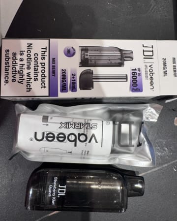 Mix Berry Vabeen Starmix 16000 Prefilled Pod + Refill by JDI - review image uploaded by customer