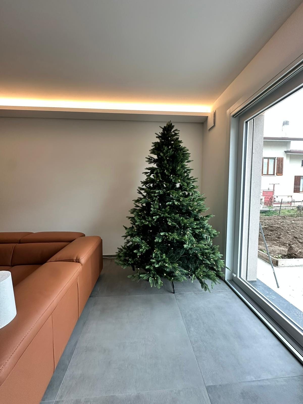 LIFEZEAL Albero Di Natale 195 Cm Con 250 Luci LED, 708 Rami, Pop Up