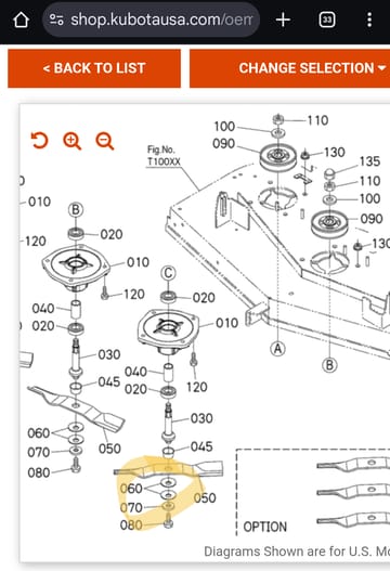 Deck Rebuild Kit For MK1014068 | 8TEN