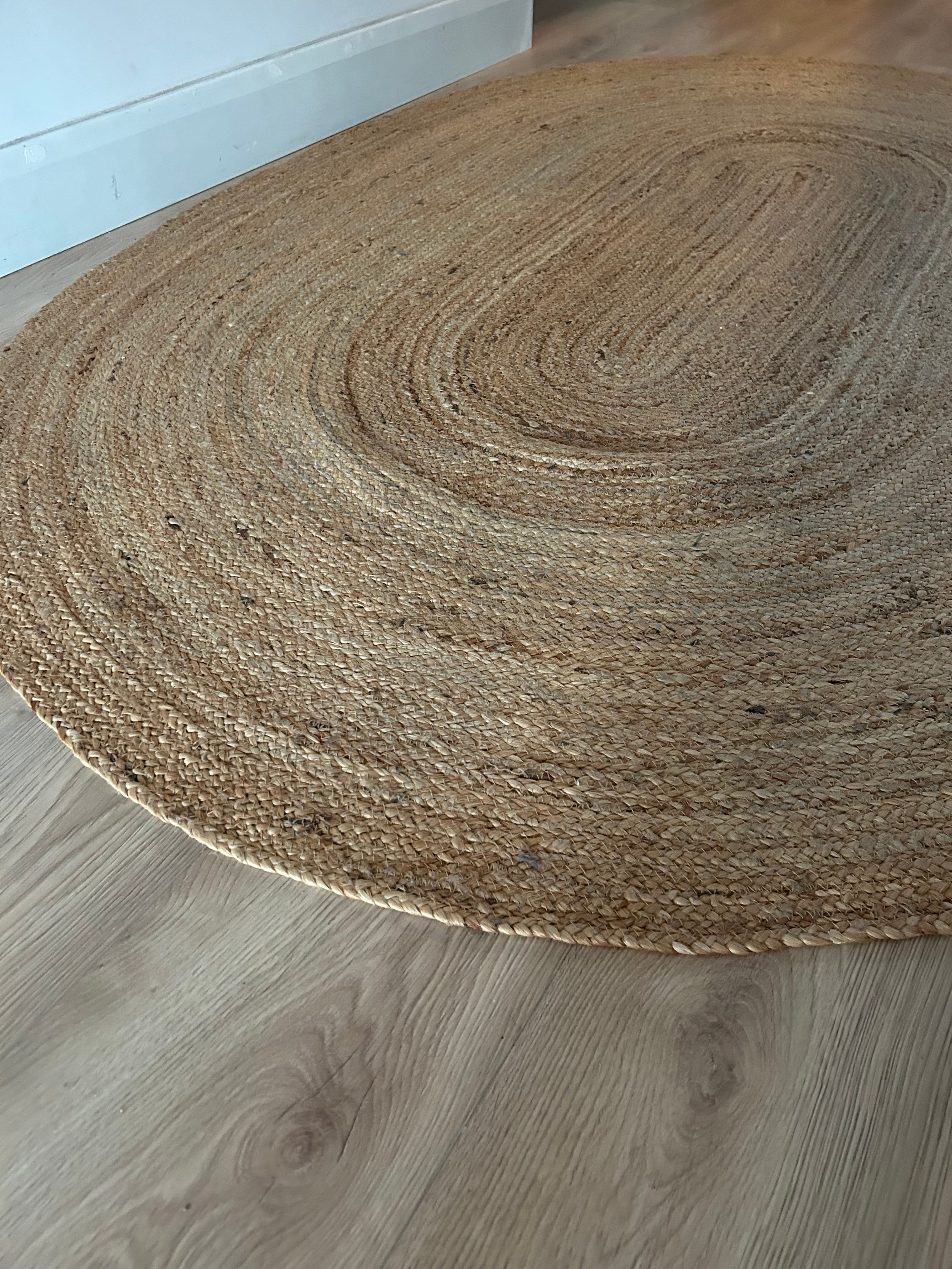 Rugvista core - Frida Oval - Bej 140 x 200 cm Covor De Iută - Rugvista