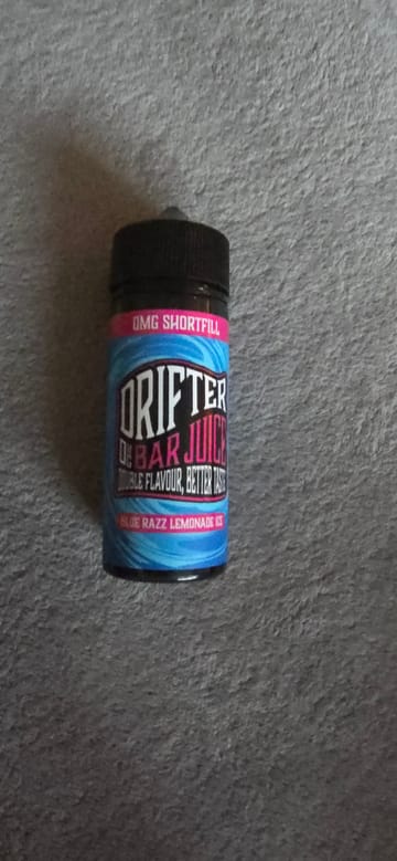 Blue Razz Lemonade Ice 100ml (50/50) Shortfill E-Liquid by Drifter - review image uploaded by customer