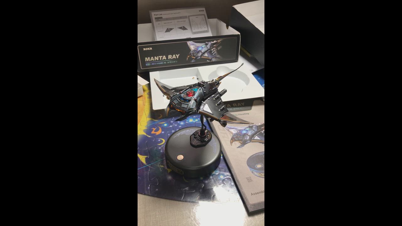 ROKR Manta Ray Mechanical 3D Puzzle Model Kit MI06 | Robotime