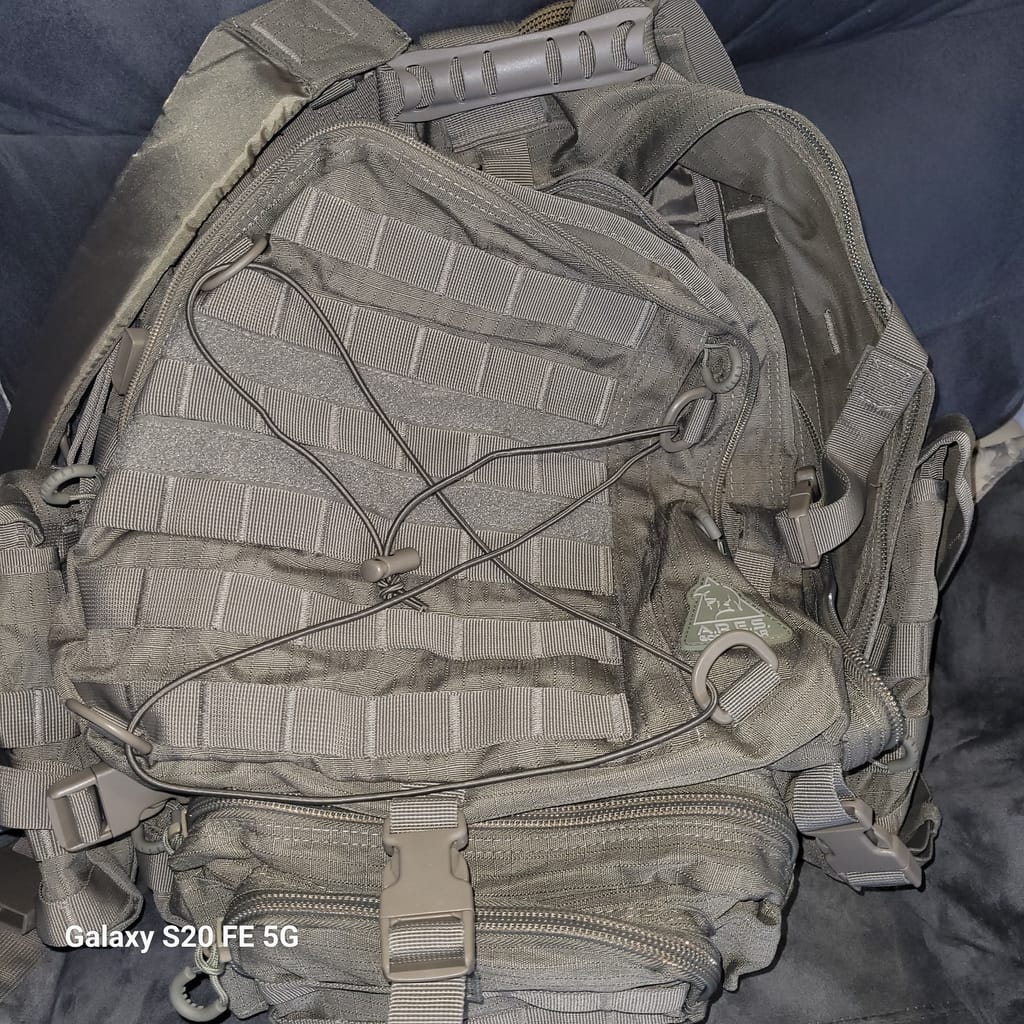 Sac À Dos Tactique Militaire 45L Assault Pack Army Molle Bug Out Bag