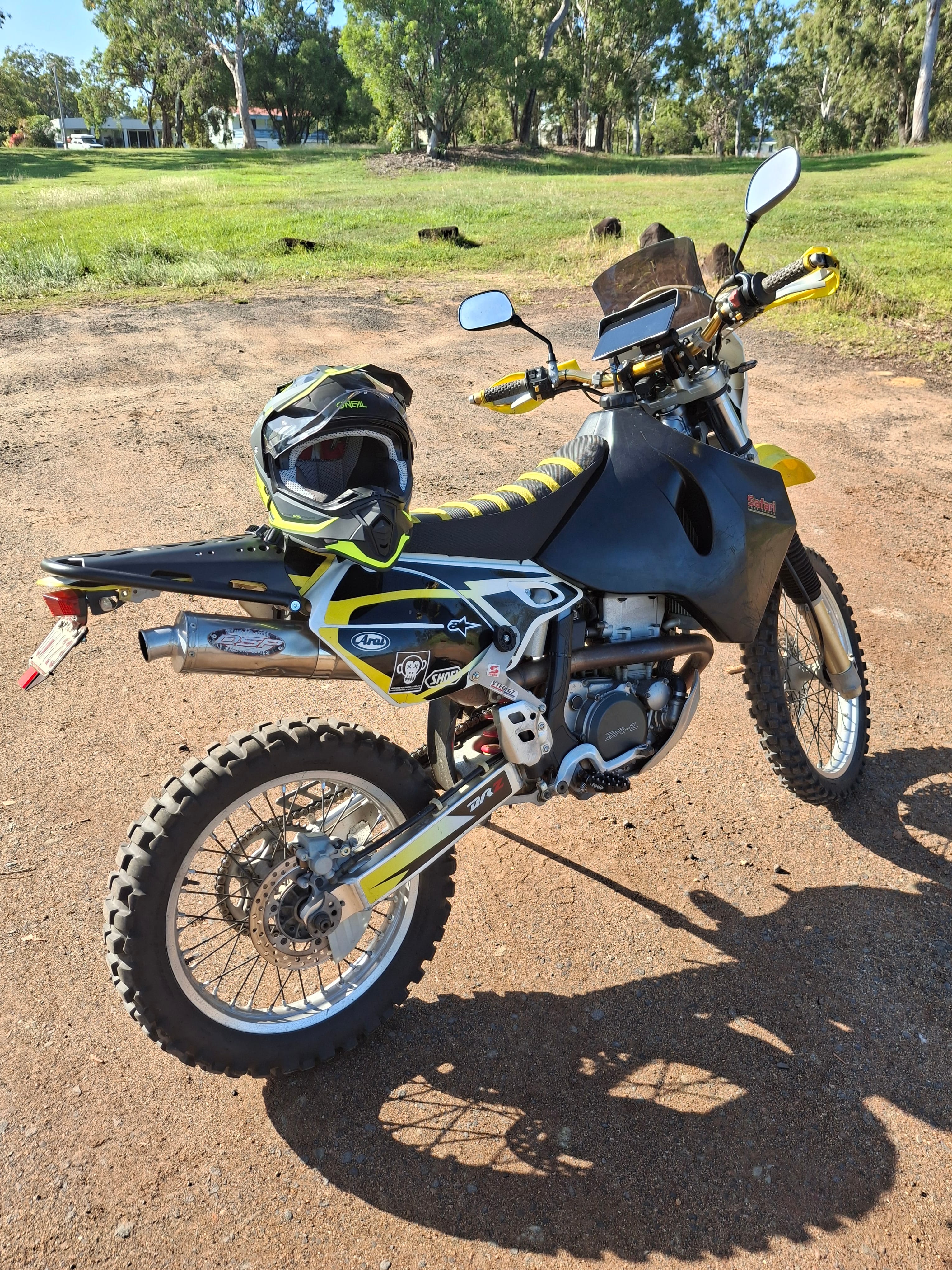 DRZ400 Rear Carry Rack Suzuki - B&B Off Road Engineering