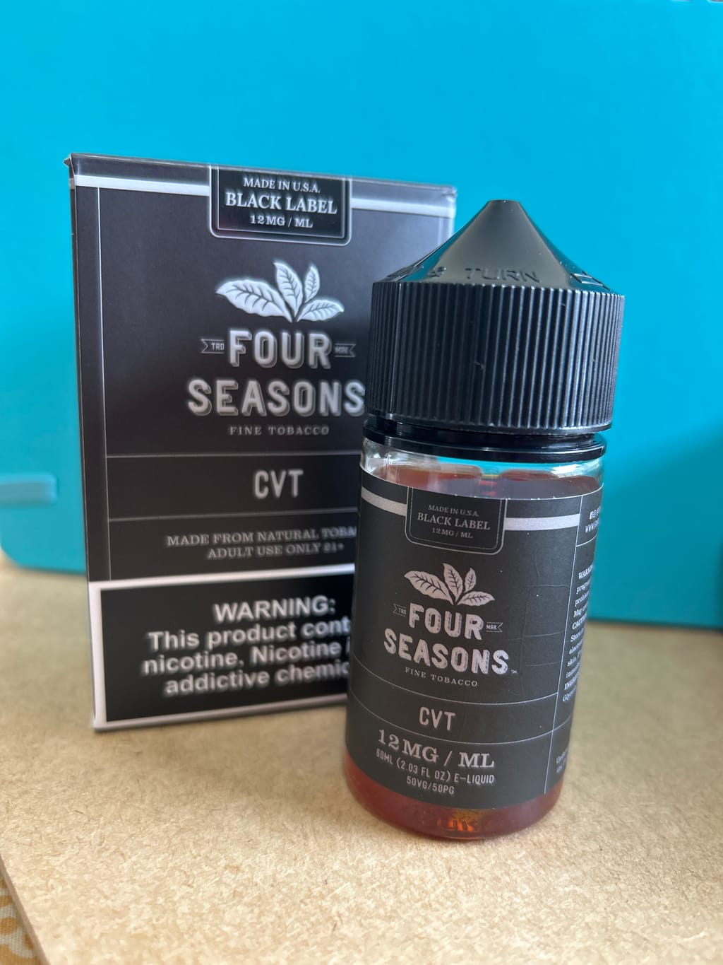 Four Seasons Black Label CVT 60ml E-Juice