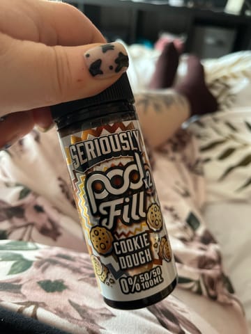 Cookie Dough 100ml (50/50) Shortfill by Seriously Pod Fill 2 - review image uploaded by customer