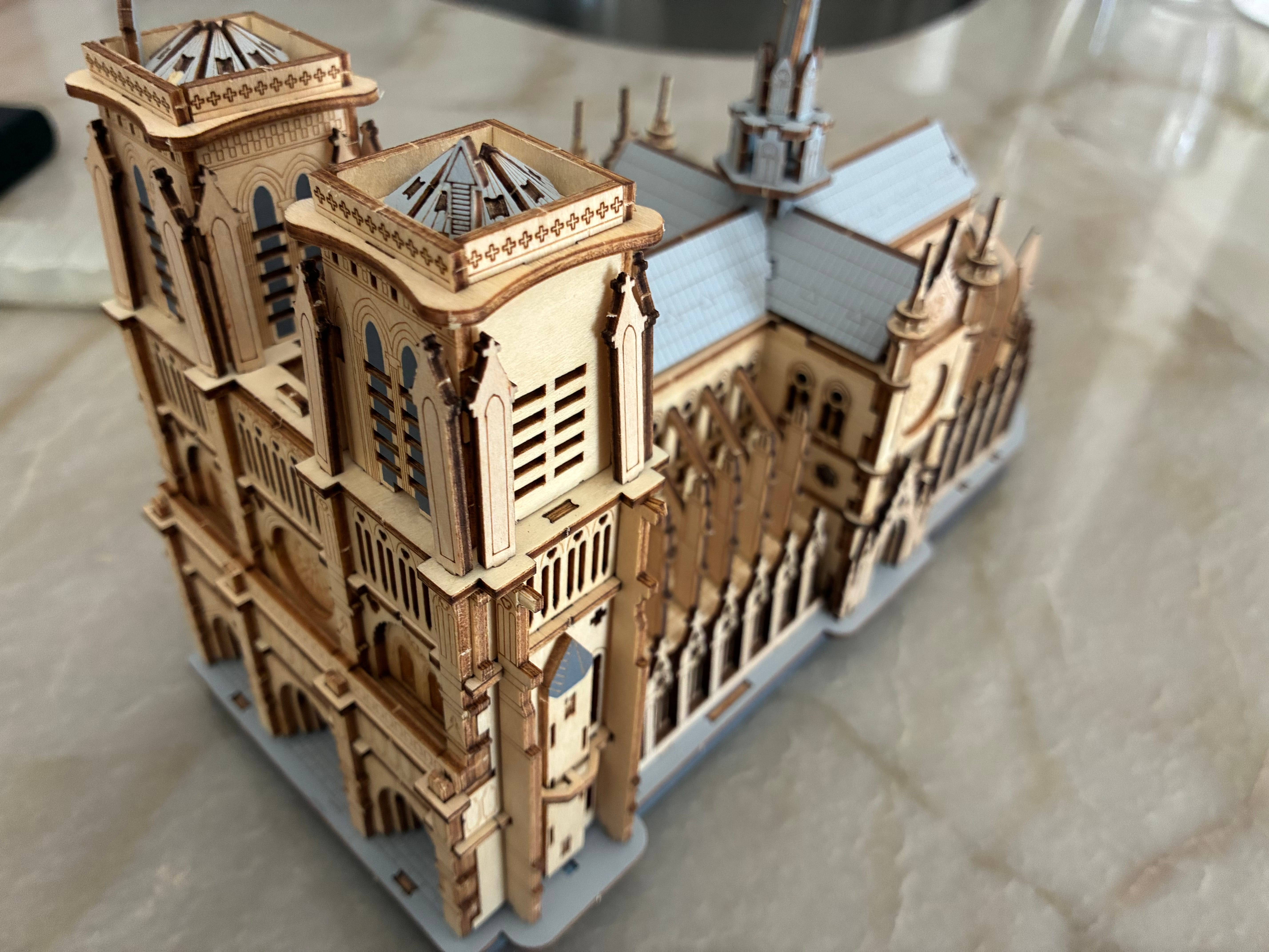 Rowood Paris Cathedral TG511 - 3D Wooden Architecture Model Kit