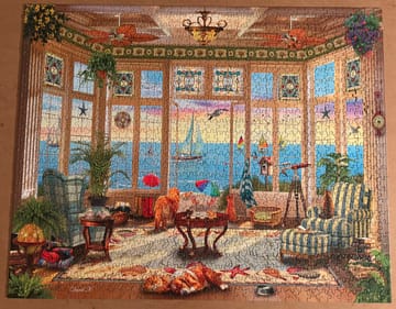1000 Piece Jigsaw Puzzle - Ocean Breeze (2263pz) – White Mountain